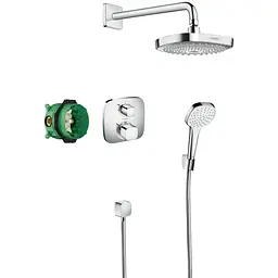Душова система Hansgrohe Croma Select E 27294000, Хром