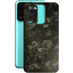 Защитная пленка StatusSKIN для Tecno Spark 8c Корпус Винил Кованый металл