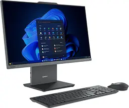 Комп'ютер персональний моноблок Lenovo ThinkCentre 50a 24-G5 23.8" FHD IPS AG Intel i3-1315U 8GB F256GB UMA WiFi кл+м без ОС сірий - мініатюра 2