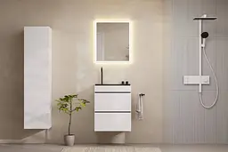 Душова система з термостатом Hansgrohe Raindance Alive Q 210x340 2jet EcoSmart з ShowerSelect Comfort matt white 24591700 - мініатюра 2
