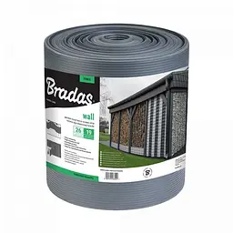 Стрічка огороджувальна Bradas SOLID 19 см х 26 м 1200 г/м2 сірий TOB12001926GYL 