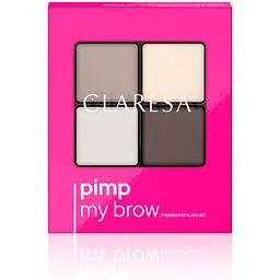 Набір для стилізації брів Claresa Soft Brown тон 01, 4.5 г - мініатюра 3