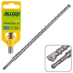 Бур по бетону Alloid SDS-plus S4 14x450 мм (FH-14450)