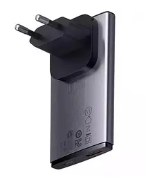Адаптер живлення зарядний пристрій Baseus GaN5 Pro Ultra-Slim 65 W (C+U) CCGP150113