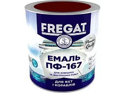 Емаль алкідна ПФ-167 FREGAT темно-вишневий 2.8кг