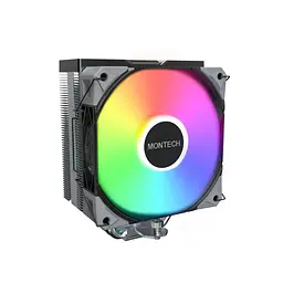 Система охолодження для комп’ютерного процесора MULTI SOCKET BLACK NX400 ARGB (B) MONTECH - мініатюра 6