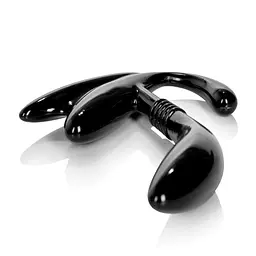 Анальна пробка Apollo Curved Prostate Probe (чорний) - мініатюра 7