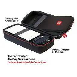 Чохол Go Play System Case 2 in 1 (Black) (Nintendo Switch/Switch Lite/Switch OLED model) - мініатюра 4
