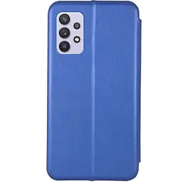 Шкіряний чохол-книжка Classy для Samsung Galaxy A52 4G / A52 5G / A52s Синій - мініатюра 2