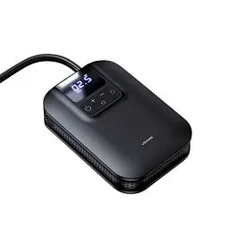 Портативний насос Usams US-ZB215 Mini Car Air Pump Black - мініатюра 2