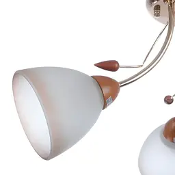 Люстра стельова Brille класична E27 60W G (BKL-411C/3) - мініатюра 3