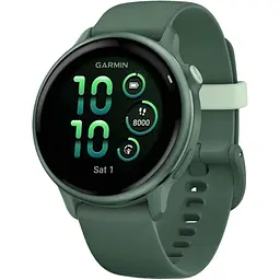 Смарт-годинник Garmin Vivoactive 6 Metallic Jasper Green with Jasper Green Band [010-02985-02] [137233]