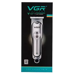 Машинка для стрижки волосся VGR V-071 акумуляторна, сріблястий VGR HP-V-071 - мініатюра 10