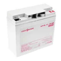 Акумулятор гелевий LP-GL 12V - 20 Ah Silver