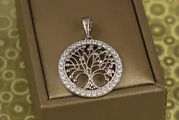 Кулон Xuping Jewelry дерево життя 2.5 см сріблястий