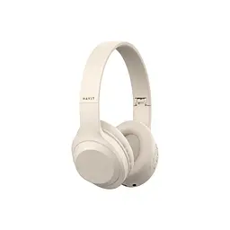 Навушники накладні бездротові HAVIT HV-H628BT Beige HAVIT (28269-000) - мініатюра 2