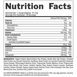 Протеїн Nutrex Research Plant Protein German Chocolate Cake 567 г - мініатюра 2