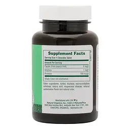 Натуральная добавка Natures Plus Papaya Enzyme, 180 жевательных таблеток - мініатюра 2