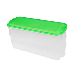 Пластиковий контейнер для продуктів 3 яруси