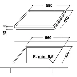 Whirlpool AKT8900BA - мініатюра 2