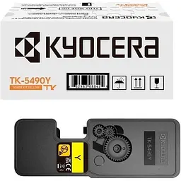 Тонер-картридж Kyocera TK-5490Y, 2.4K (1T0C22ANL1)