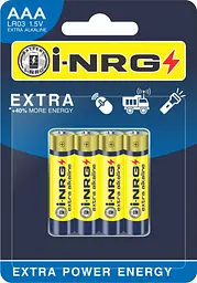 Батарейка i-NRG Extra 4AAA - блістер 4 шт.