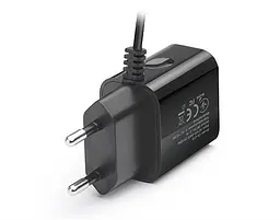 Зарядний пристрій Real-el CH-217 2USB 2.1A Black та кабель Lightning - мініатюра 5