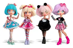 Лялька HKTF0200 "Золота Діва" серія "Hello Kitty" 4SF MANGA DOLLS - мініатюра 6