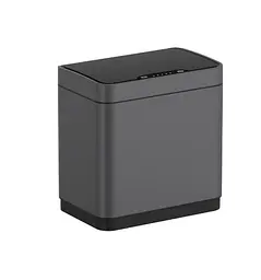 Відро для сміття сенсорне прямокутне Koer TC-020312-07 12 л графіт (KR5587) - мініатюра 3