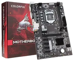 Материнська плата Colorful CF-H81A-BTC V20 LGA 1150 (С.H81A-BTC V20) Б/В - мініатюра 2