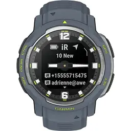 Смарт-годинник Garmin Instinct Crossover Standard Edition Blue Granite (010-02730-14/04) [171558] - мініатюра 10
