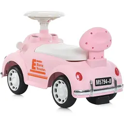 Дитяча каталка-толокар Bambi M 5794-8 до 30 кг рожевий - мініатюра 4