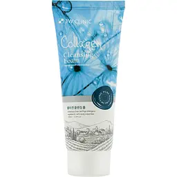 Омолоджуюча піна з колагеном 3W Clinic Collagen Foam Cleansing 100 мл - мініатюра 2
