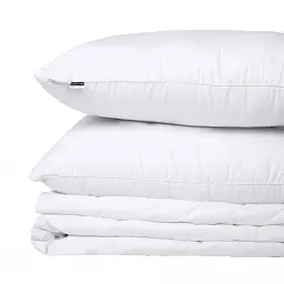 Літній постільний комплект MirSon Line Satin Light Pro Snow White з евкаліптовим волокном Дитячий (2200010981872) - мініатюра 9
