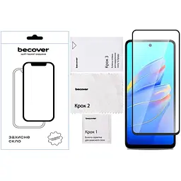 Скло захисне BeCover Tecno Spark Go 1 (KL4) Black (712318) - мініатюра 4