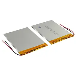 Акумулятор 307090P універсальний з контролером, 3,5 х 70 х 93 мм (2100 mAh)/ для смартфона, планшета - мініатюра 2