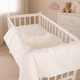Дитяча постільна білизна MIRSON BABY Poplin Edition Unicorn Milky Whiteсм 110х160см (2200013086123) - мініатюра 9