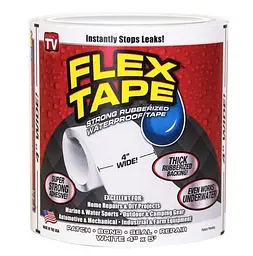 Водонепроникна ізоляційна стрічка Flex Tape білий