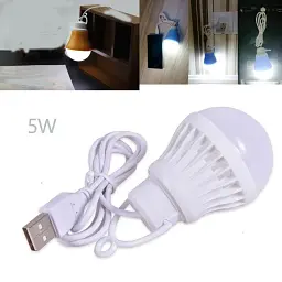 Лампочка с выходом (кабелем) USB светодиодная Grand LED PC-1130