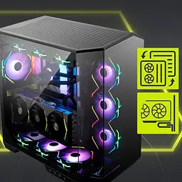 Корпус MSI MAG Pano 100L PZ Black [146617] - мініатюра 8