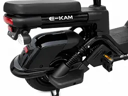 Електроскутер Двомісний EKAM-2PRO (1500W, 60V, 30Ah) з Корзиною та Дисплеєм Скутер - мініатюра 6