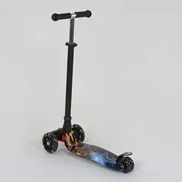 Самокат дитячий Best Scooter 59х17х26 см Чорний 000231524 - мініатюра 5