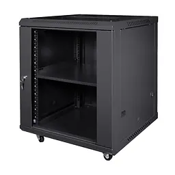 Комутаційна шафа NVC-12U/600x600x640 Black (25-00072) - мініатюра 1