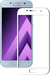 Захисне скло Mocolo 2.5D Full Cover Tempered Glass Samsung Galaxy A3 2017 (A320) White
