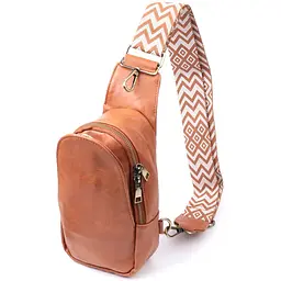 Цікава сумка через плече в модному кольорі з екошкіри Vintage 13х23х7 см sum0026984