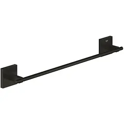 Тримач для рушника Grohe 450 мм QuickFix Start Cube 409872430 Чорний матовий