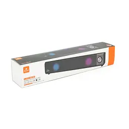Колонка Kisonli LED-909 Bluetooth 5.0, 2х5W, 1200mAh, USB/TF/BT/FM/AUX, DC: 5V/1A, Black, BOX, Q40 - мініатюра 2