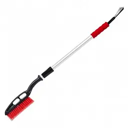 Щітка зі шкребком телескопічна 99-139 см Intertool AT-0119