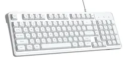 Клавіатура MageGee GK980 (6971969727090-UA) White (G-000004390) - мініатюра 4