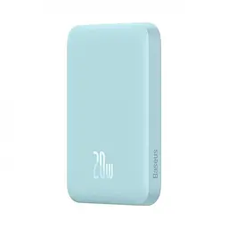 Зовнішній акумулятор MagSafe Baseus 6000mAh 20W (PPCX020003) блакитний - мініатюра 3